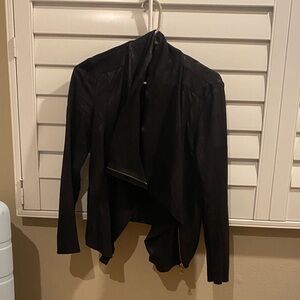 Zara Women's Black Leather Jacket